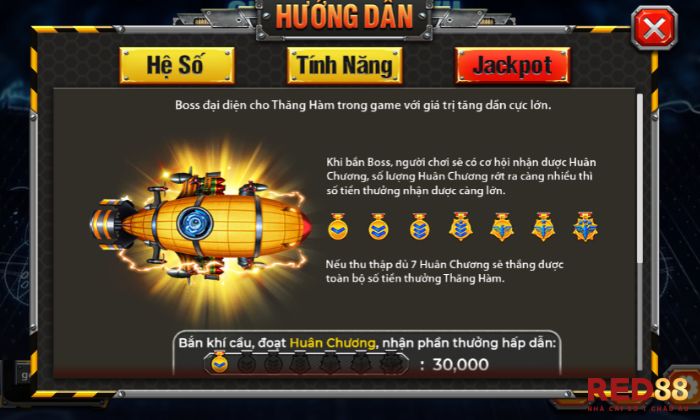 Đại Chiến B52 Red88 Giao diện bắn súng hoành tráng