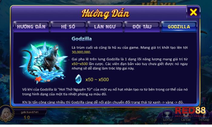 Đại Chiến Thái Bình Dương Red88 Cơ hội săn tiền thưởng từ đại dương