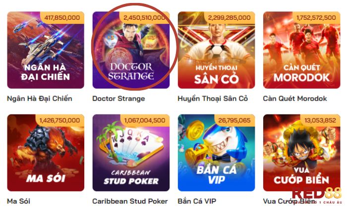 Doctor Strange Red88 Hướng dẫn tham gia nổ hũ Doctor Strange Red88 cực chi tiết