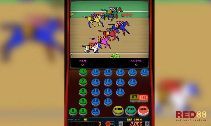 Đua Ngựa Máy Xèng Red88 Game đua ngựa máy xèng Red88