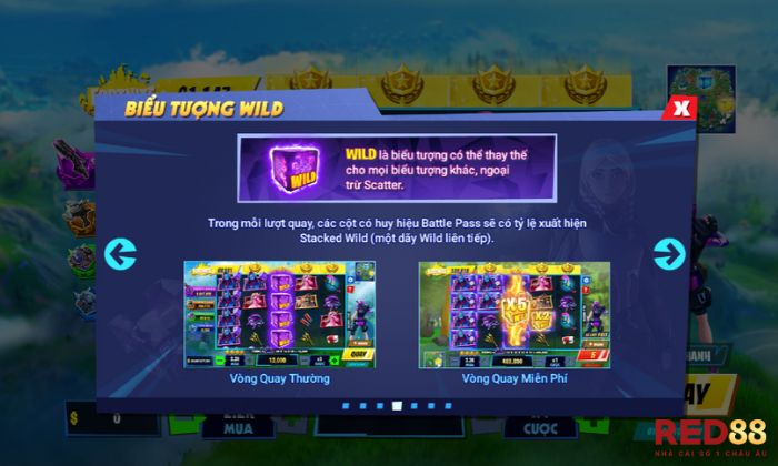 Fortnite Red88 Fortnite Red88 chinh phục người chơi bằng thiết kế giao diện đẹp mắt
