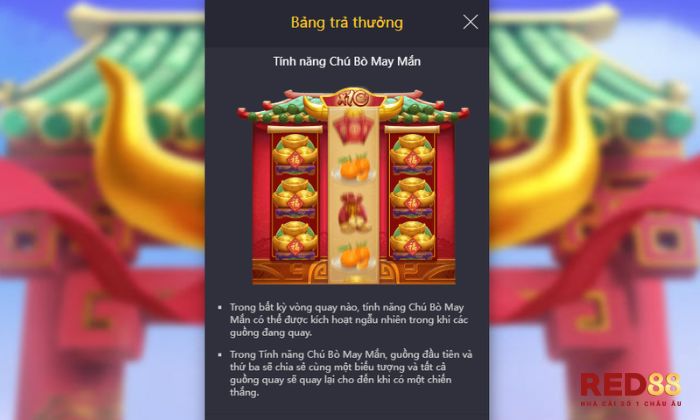 Fortune Ox Red88 Tính năng Chú Bò May Mắn gia tăng cơ hội thắng cho người chơi