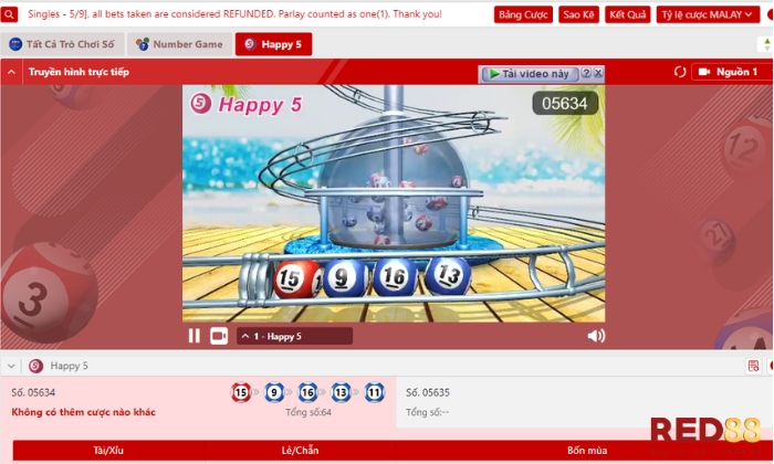 Happy 5 Red88 Giới thiệu về game Happy 5 Red88