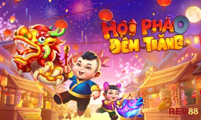 Hội pháo đêm trăng Red88 Hội pháo đêm trăng Red88 mang đến sự hoài niệm về những đêm trung thu ấm áp