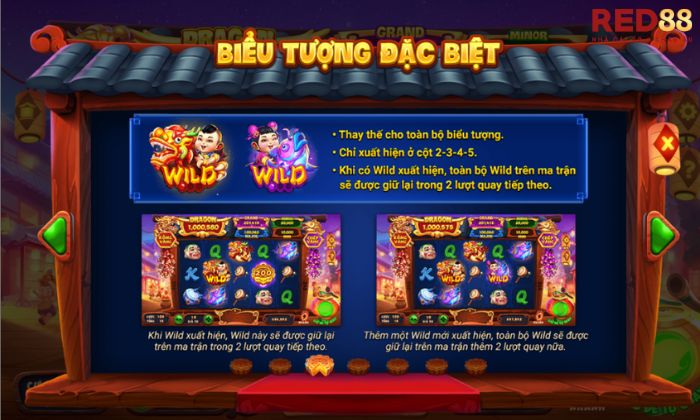 Hội pháo đêm trăng Red88 Biểu tượng đặc biệt trong Hội pháo đêm trăng