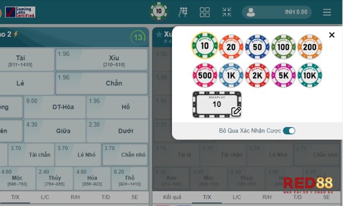 Keno Game Red88 Một trong những hình thức đặt cược phổ biến Keno Game Red88 là cược gấp thếp