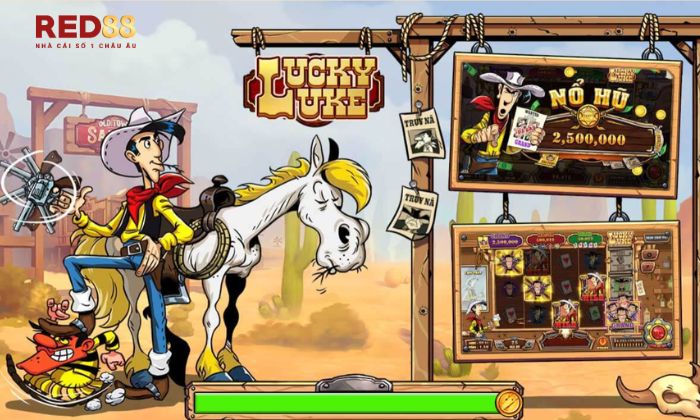 Lucky Luke Red88 Lucky Luke Red88 mang đến một hành trình phiêu lưu đầy hứng khởi