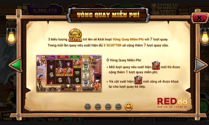 Lucky Luke Red88 Tham gia săn hũ và nhận thưởng