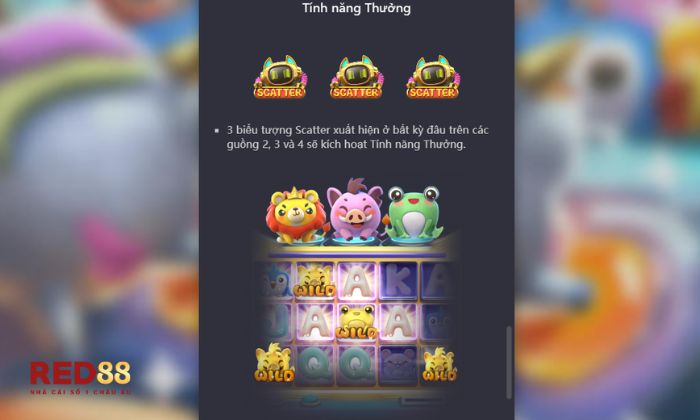 Plushie Frenzy Red88 Tình năng thưởng