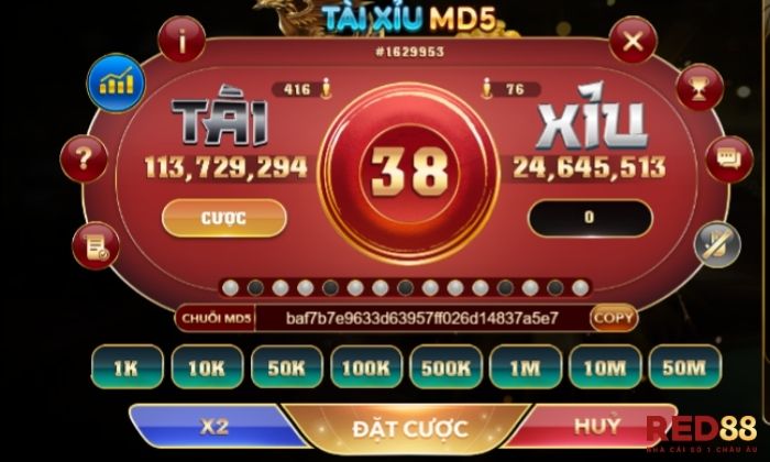Tài xỉu MD5 Red88 Các bước tham gia tài xỉu MD5 Red88