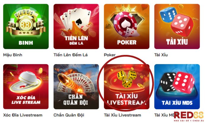 Tài Xỉu Livestream Red88 Tài Xỉu Livestream Red88 là một xu hướng mới trong thị trường cá cược trực tuyến