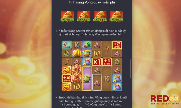 Ways of the Qilin Red88 Các tính năng trong game Ways of the Qilin cần ghi nhớ