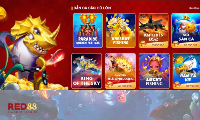 Bắn cá đổi thưởng