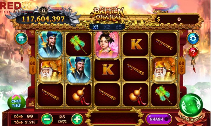 Bát Tiên Quá Hải Red88 Khám phá tựa game đình đám Bát Tiên Quá Hải tại cổng game Red88