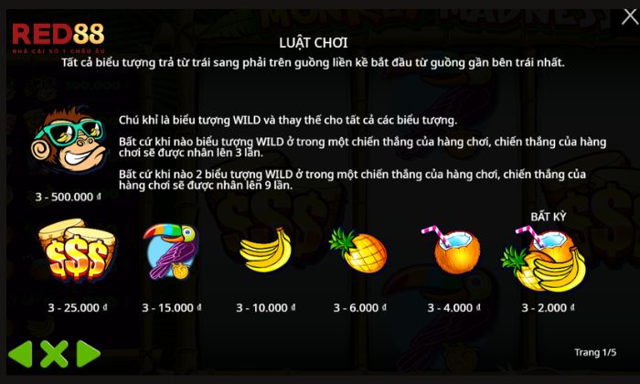 Chú khỉ điên cuồng Red88 Bí kíp săn hũ tại Chú khỉ điên cuồng Red88