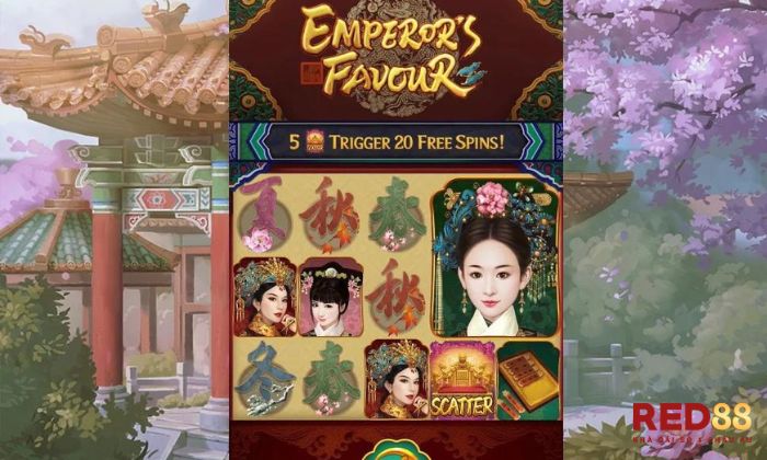 Emperor’s Favour Red88 Các mức cược trong Emperor’s Favour Red88