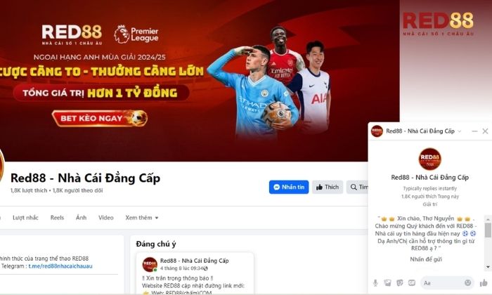 Hỗ trợ qua Messenger