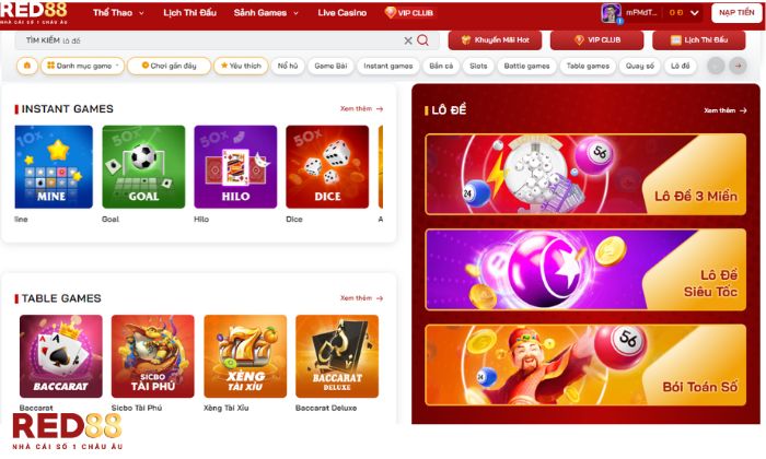 Lô đề Red88