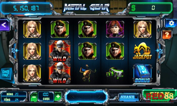 Metal Gear Solid Red88 Cách chơi nổ hũ Metal Gear Solid Red88