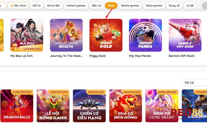 Piggy Gold Red88 Các bước tham gia Piggy Gold tại nhà cái Red88