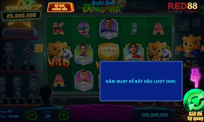 siêu sao bóng đá Red88 Chế độ chơi thử siêu sao bóng đá Red88