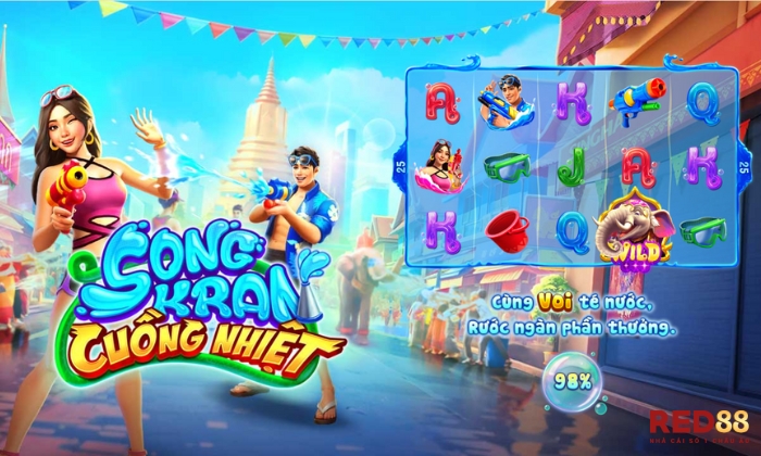 Songkran cuồng nhiệt Red88 Ưu điểm nổi bật của trò chơi