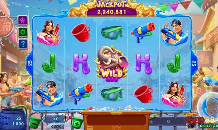Songkran cuồng nhiệt Red88 Cách tham gia game Songkran cuồng nhiệt Red88