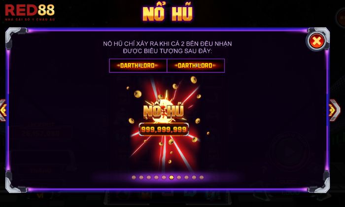 Nổ hũ Jackpot Thần Lực Bóng Tối Red88