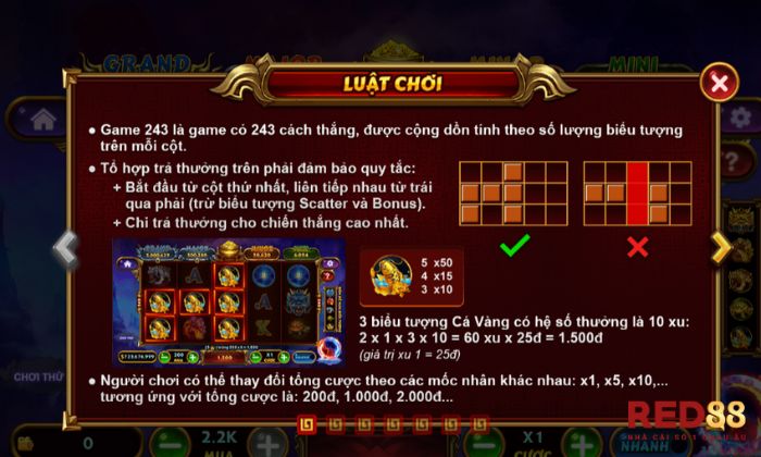 Tứ Linh Red88 Luật chơi Kho Báu Tứ Linh tại Red88 đơn giản, dễ hiểu