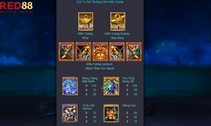 Yu-Gi-Oh! Red88 Yu-Gi-Oh! Red88 mang lại giây phút giải trí và kiếm bội tiền